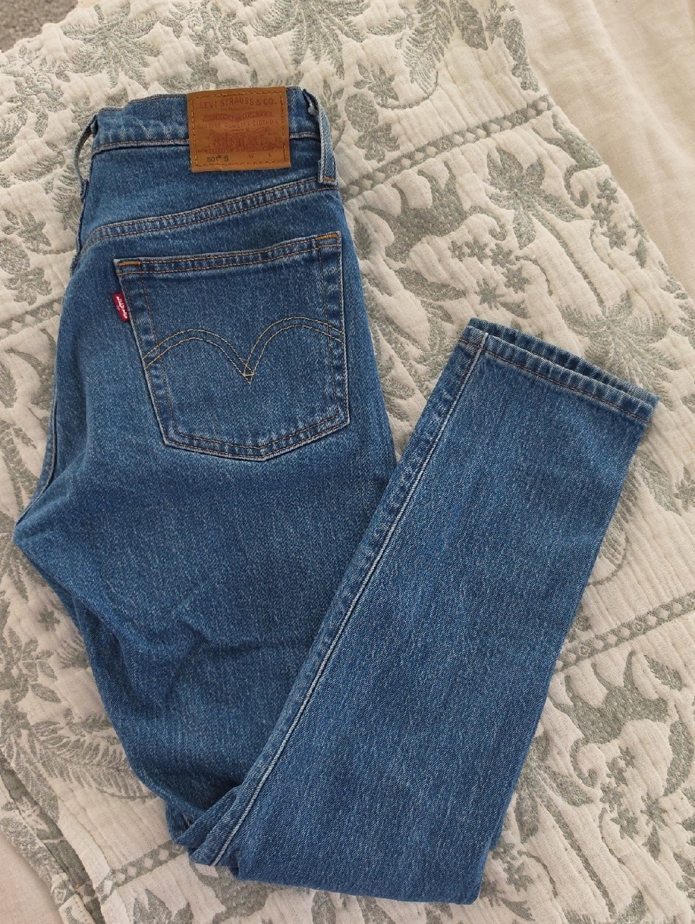 Levi's Blue High-Rise Women's Jeans